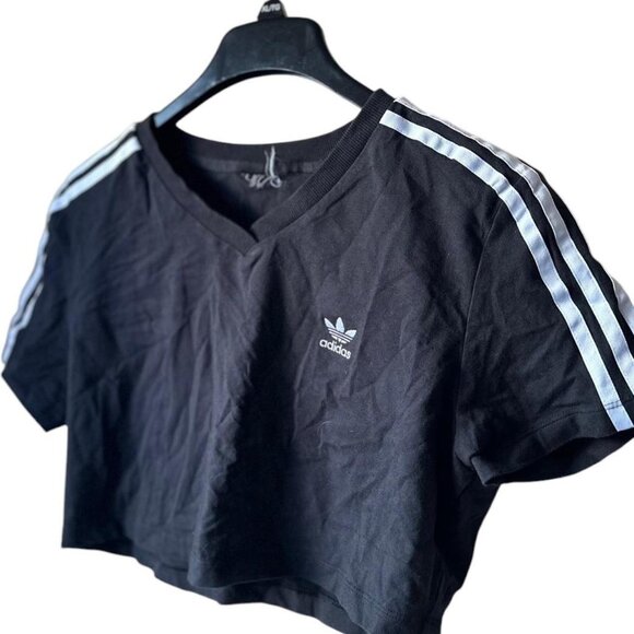 Adidas Cropped V-Neck - Picture 1 of 3